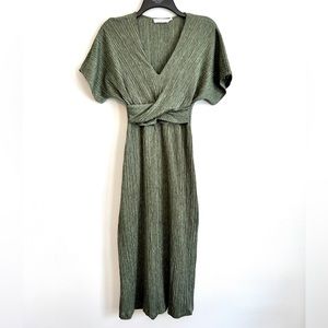 Olive Dress, Size Small